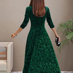 Carina - Long Sleeve Maxi Dress