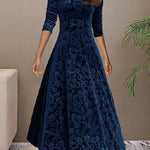 Carina - Long Sleeve Maxi Dress