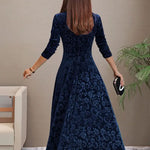 Carina - Long Sleeve Maxi Dress
