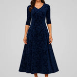 Carina - Long Sleeve Maxi Dress