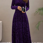 Carina - Long Sleeve Maxi Dress