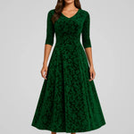 Carina - Long Sleeve Maxi Dress