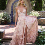 Amalfi – Sleeveless Floral Maxi Dress