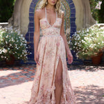 Amalfi – Sleeveless Floral Maxi Dress