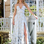 Amalfi – Sleeveless Floral Maxi Dress