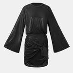 Anaya – Festive Glitter Wrap Dress