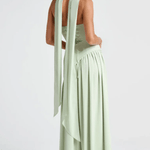 Annabel – Strapless Slit Maxi Dress
