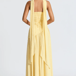 Annabel – Strapless Slit Maxi Dress