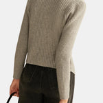 Aspen – Ribbed Split-Hem Button Cardigan