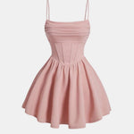 Calyra – Ruched Cami Mini Dress