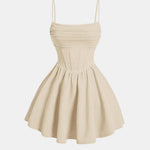 Calyra – Ruched Cami Mini Dress