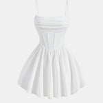Calyra – Ruched Cami Mini Dress