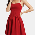 Calyra – Ruched Cami Mini Dress