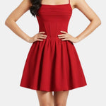 Calyra – Ruched Cami Mini Dress