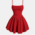 Calyra – Ruched Cami Mini Dress
