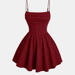 Calyra – Ruched Cami Mini Dress