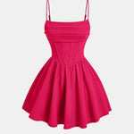 Calyra – Ruched Cami Mini Dress