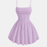 Calyra – Ruched Cami Mini Dress