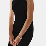 Thessia – Water Ripple Textured Cami Dress