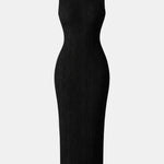 Thessia – Water Ripple Textured Cami Dress