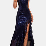 Christina – Sequin Maxi Dress with Sculpted Mermaid Silhouette