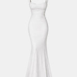 Elaria - Butterfly Back Sequin Long Dress
