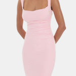 Elaria - Butterfly Back Sequin Long Dress