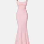 Elaria - Butterfly Back Sequin Long Dress