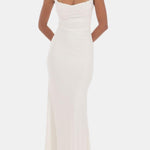 Elaria - Butterfly Back Sequin Long Dress
