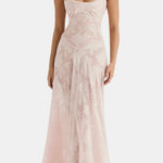 Ellis – Embroidered Maxi Dress with Delicate Silhouette