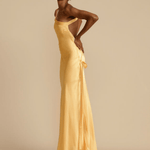 Elysira – One-Shoulder Satin Maxi Dress