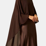 Eris – Cape Overlay Gown