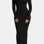Esmeralda – Elegant Asymmetric Split Maxi Dress