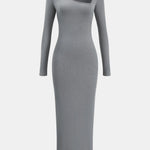 Esmeralda – Elegant Asymmetric Split Maxi Dress
