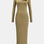 Esmeralda – Elegant Asymmetric Split Maxi Dress