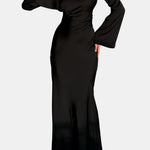 Ezra – Minimal Long-Sleeve Dress with Clean Silhouette