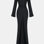Ezra – Minimal Long-Sleeve Dress with Clean Silhouette