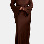 Ezra – Minimal Long-Sleeve Dress with Clean Silhouette