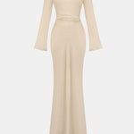 Ezra – Minimal Long-Sleeve Dress with Clean Silhouette
