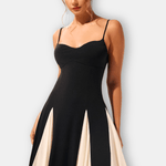 Giselda – Colour Block Maxi Slip Dress