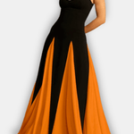 Giselda – Colour Block Maxi Slip Dress