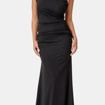 Gloria – Ruched Slip-Style Maxi Dress