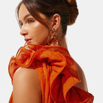 Hedda - One-shoulder Floral Maxi Cocktail Dress