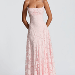Helia – Floral Pattern Sleeveless Maxi Dress