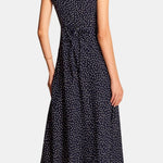 Helina – Polka Dot Lace Trim Dress