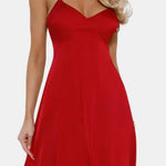 Irene – Satin Maxi Dress with Delicate Straps