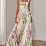 Ivana – Sleeveless Chiffon Maxi Dress