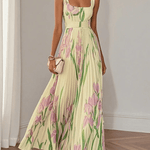 Ivana – Sleeveless Chiffon Maxi Dress