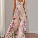 Ivana – Sleeveless Chiffon Maxi Dress