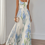 Ivana – Sleeveless Chiffon Maxi Dress